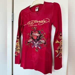 Vintage Ed Hardy tee.